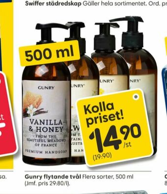 Rusta Gunry Tvål flytande erbjuda