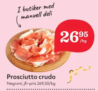 Hemköp Prosciutto crudo erbjuda