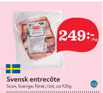 Hemköp Svensk entrecôte erbjuda