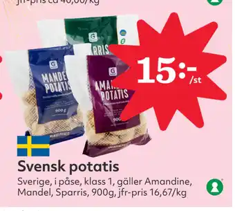 Hemköp Svensk potatis erbjuda