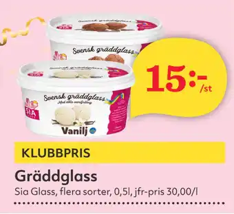 Hemköp Gräddglass erbjuda