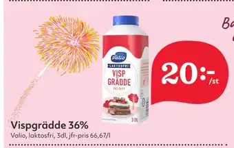 Vispgrädde 36%
