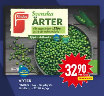 Willys Ärter erbjuda