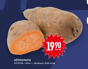 Willys Sötpotatis erbjuda