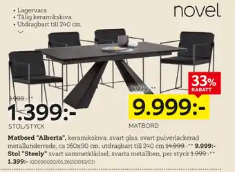 XXXLutz Stol/styck erbjuda