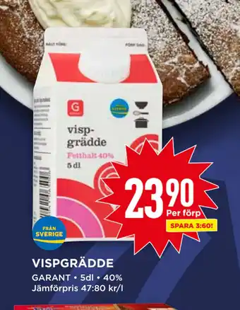 Willys Vispgrädde erbjuda