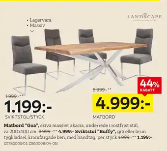 XXXLutz Matbord erbjuda