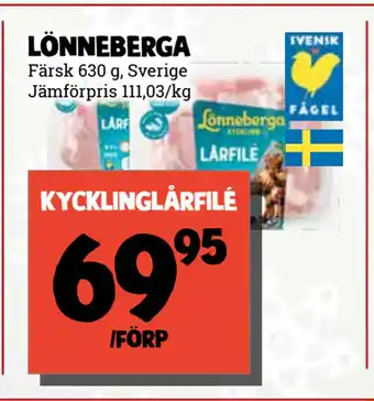 MatArket Kycklinglårfilé erbjuda