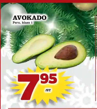 Supergrossen Avokado erbjuda