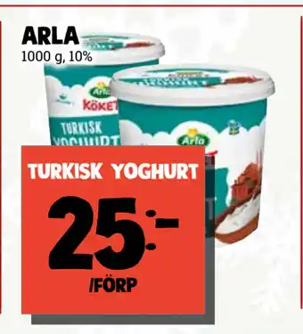 MatArket Turkisk yoghurt erbjuda