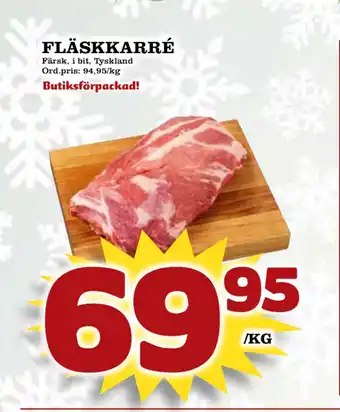 Supergrossen Fläskkarré erbjuda