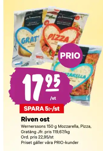 City Gross Riven ost erbjuda
