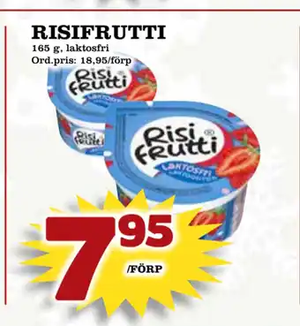 Supergrossen Risifrutti erbjuda