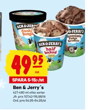 City Gross Ben & jerry´s erbjuda