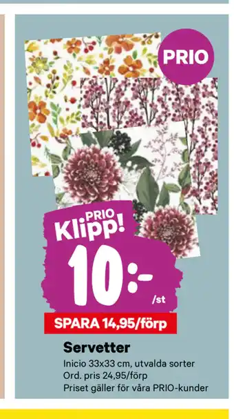 City Gross Servetter erbjuda