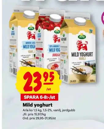 City Gross Mild yoghurt erbjuda