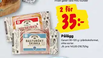 City Gross Pålägg erbjuda