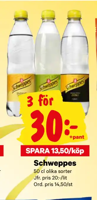 City Gross Schweppes erbjuda