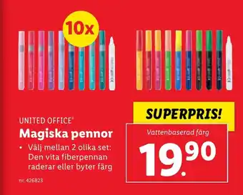 Lidl Magiska pennor erbjuda