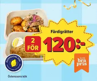 Östenssons Färdigrätter erbjuda