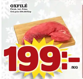 Din Mat Oxfilé erbjuda
