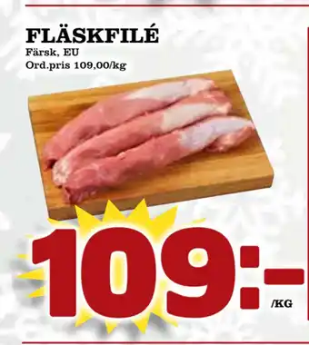 Din Mat Fläskfilé erbjuda