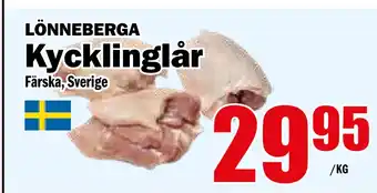 Matdax Kycklinglår erbjuda