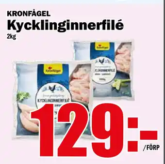 Matdax Kycklinginnerfilé erbjuda