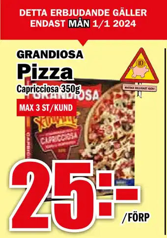 Matdax Pizza erbjuda