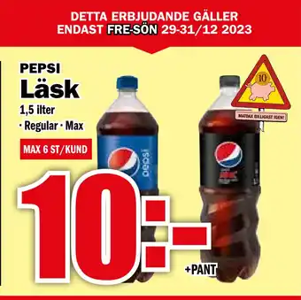 Matdax Läsk erbjuda