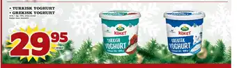 Matdax Turkisk yoghurt • grekisk yoghurt erbjuda