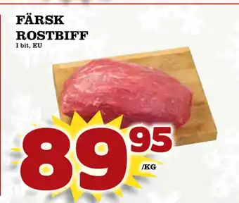 Matdax Färsk rostbiff erbjuda
