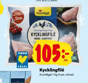 minmatbutik Kycklingfilé erbjuda