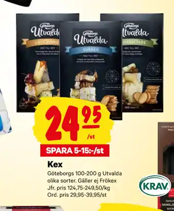 minmatbutik Kex erbjuda