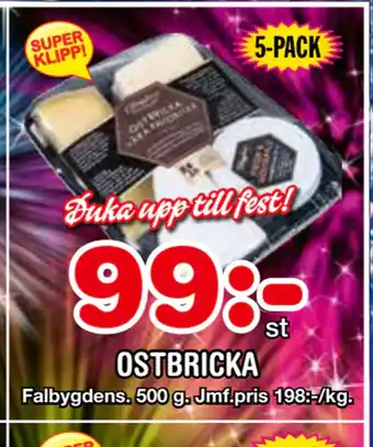 Nya Pulsen Ostbricka erbjuda