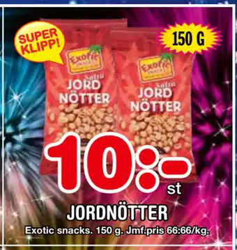 Nya Pulsen Jordnötter erbjuda