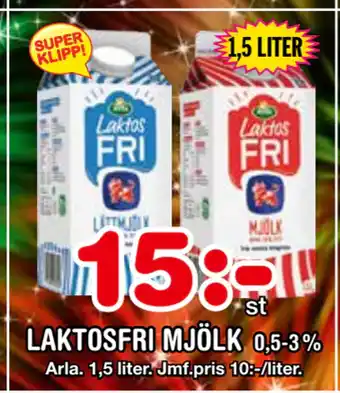 Laktosfri mjölk