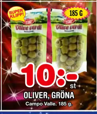 Nya Pulsen Oliver, gröna erbjuda