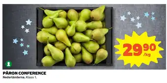 Coop Daglivs Päron conference erbjuda