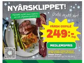 Stora Coop Färsk oxfilé erbjuda