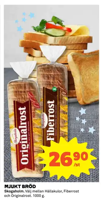 Coop Daglivs Mjukt bröd erbjuda