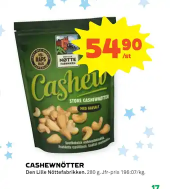 Stora Coop Cashewnötter erbjuda