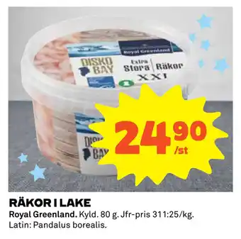 Coop Daglivs Räkor i lake erbjuda
