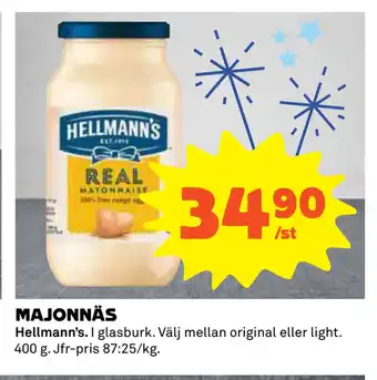 Coop Daglivs Majonnäs erbjuda