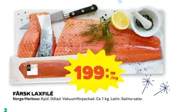 Stora Coop Färsk laxfilé erbjuda