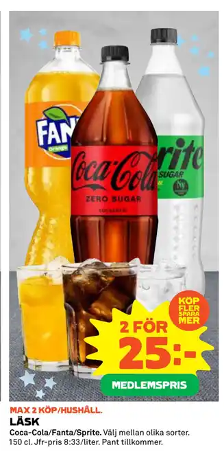Coop Daglivs Läsk erbjuda
