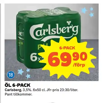 Coop Daglivs Öl 6-pack erbjuda
