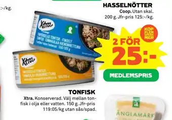 Stora Coop Tonfisk erbjuda