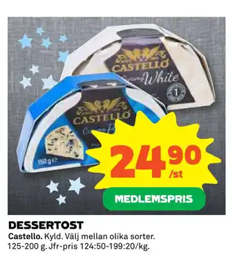 Coop Daglivs Dessertost erbjuda