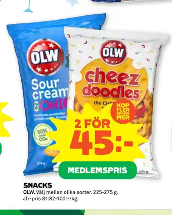 Stora Coop Snacks erbjuda